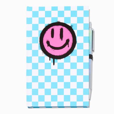 Graffiti Happy Face Lined Journal
