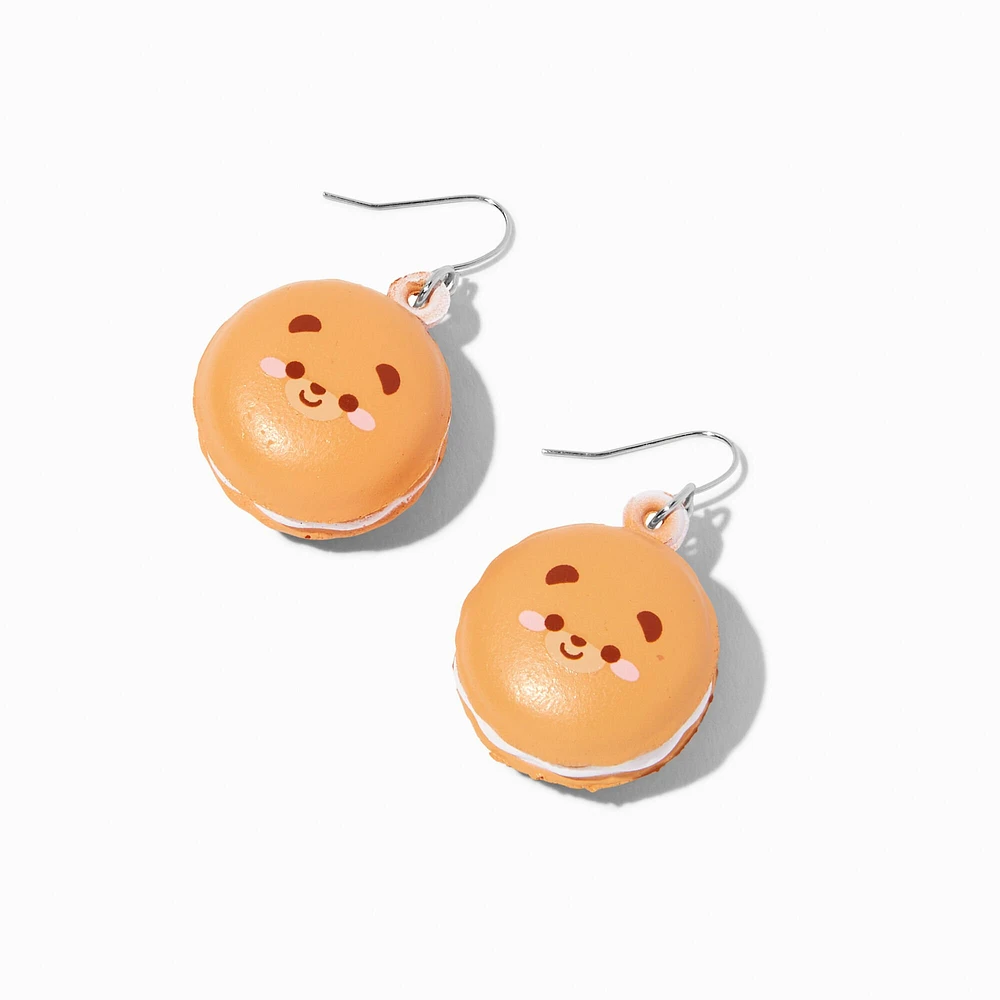 Squish Bear Macaron 1" Drop Earrings