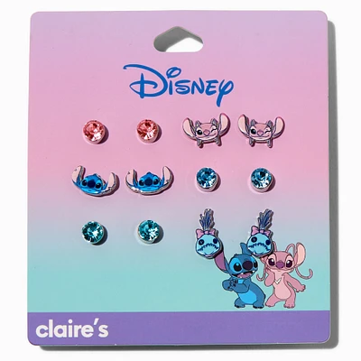 Disney Stitch Claire's Exclusive BFF Stud Earring Set - 6 Pack