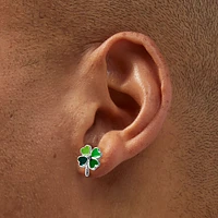 St. Patrick's Day Shamrock Stud Earrings