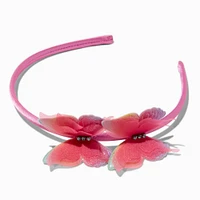 Claire's Club Pink Butterfly Headband