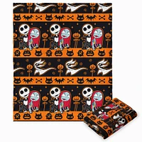 The Nightmare Before Christmas™ Striped Nightmare Silk Touch Throw Blanket