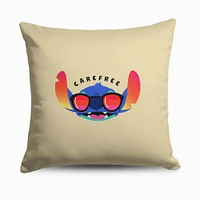 Disney Stitch So Carefree Printed Throw Pillow (ds)