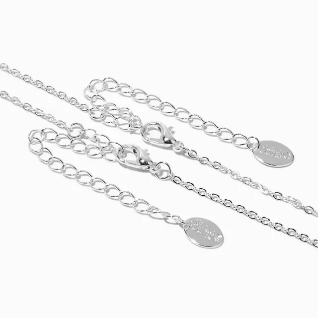 Claire's Best Friends Mood Split Heart Necklaces - 2 Pack