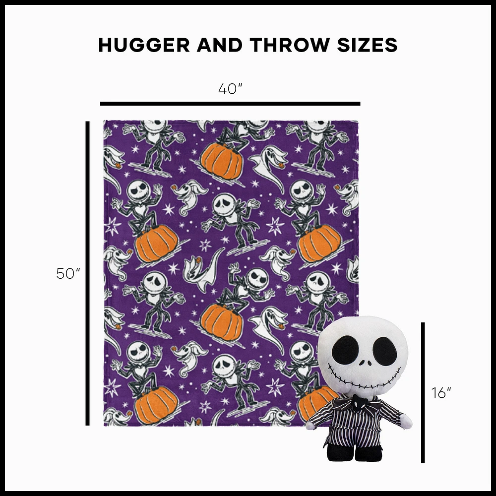 The Nightmare Before Christmas™ Hugger Pillow & Silk Touch Throw Set