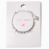 T H E M E x Claire's Silver-tone Paperclip Chain Bracelet