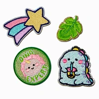 DIY Dinosaur Stick-On Patches - 4 Pack