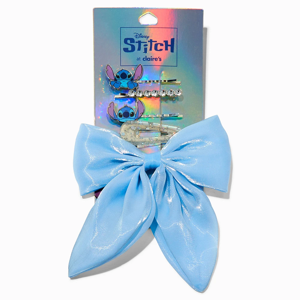 Disney Stitch Bling Hair Bow Set - 5 Pack