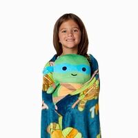 Teenage Mutant Ninja Turtles™ Cute Leo Hugger Pillow & Silk Touch Blanket Set (ds)