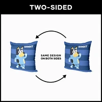 Bluey Striped Bandit Printed Throw Pillow (ds)