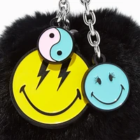 Smiley World® Pom Pom Keychain