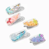 Claire's Club Sea Critter Shaker Snap Hair Clips - 5 Pack