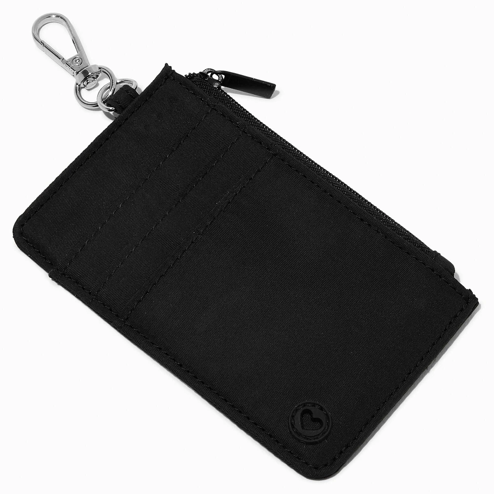 Black Nylon Credit Card Case