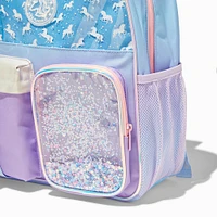 Claire's Club Holographic Unicorn Functional Backpack