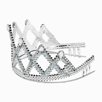 Claire's Club Silver Glitter Princess Tiara