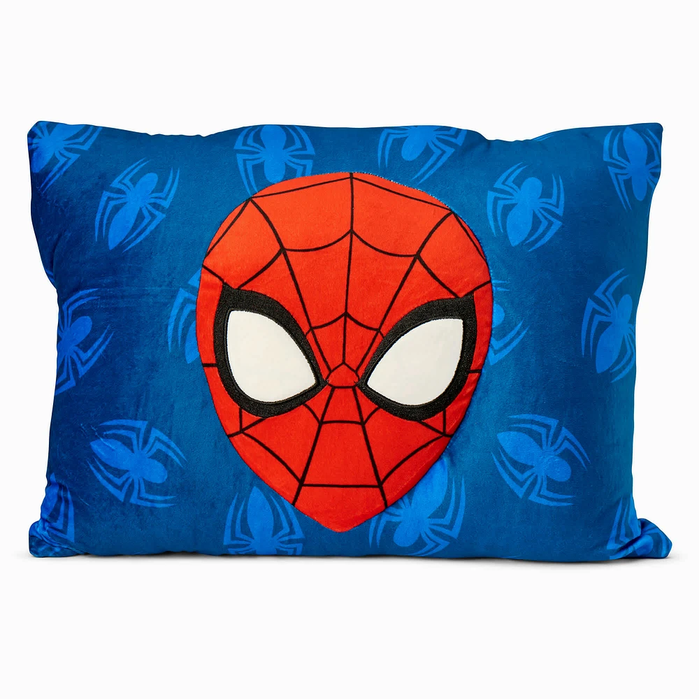 Spider-Man™ Web All Over Silk Touch Throw Blanket with Plush Pocket Pillow (ds)