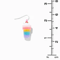 Rainbow Milk 1" Drop Earrings