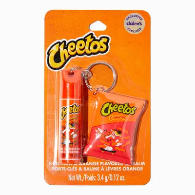 Cheetos® Claire's Exclusive Flavored Lip Balm Keychain
