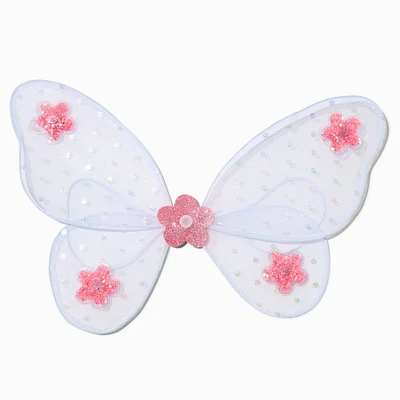 Claire's Club Pink Daisy Shaker Wings