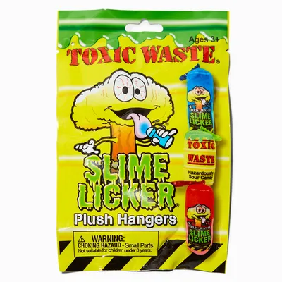 Toxic Waste® Slime Licker Plush Hanger Keychain