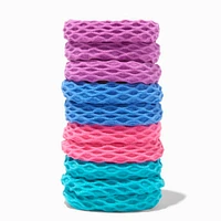 Claire's Club Jewel Tone Honeycomb Hair Ties - 10 Pack