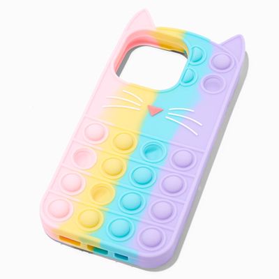 Rainbow Cat Popper Phone Case - Fits iPhone® 13 Pro