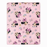 Disney Minnie Mouse Hugger Pillow & Silk Touch Blanket Set (ds)