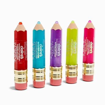Rainbow Pencil Lip Gloss Set - 5 Pack