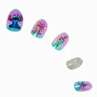 Disney Stitch Claire's Exclusive BFF Stiletto Press On Faux Nail Set - 20 Pack