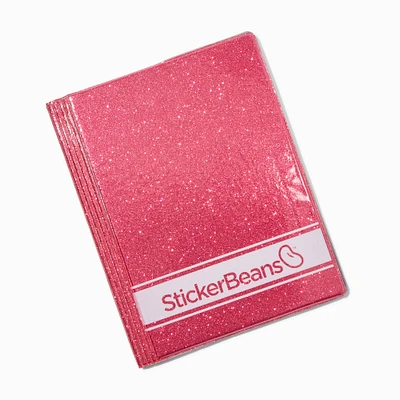 StickerBeans® Pink Glitter Collector's Book