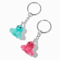 Glow in the Dark Octopus Best Friends Keychains - 5 Pack