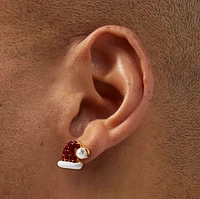 Santa Hat Stud Earrings