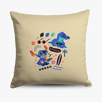 Disney Stitch Chillin' Printed Throw Pillow (ds)