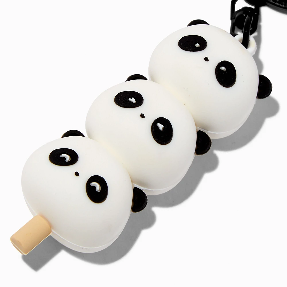 Panda Trio Treat Keychain