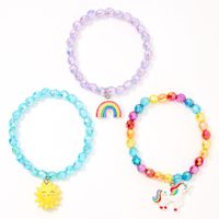 Claire's Club Magical Sunshine Beaded Stretch Bracelets - 3 Pack