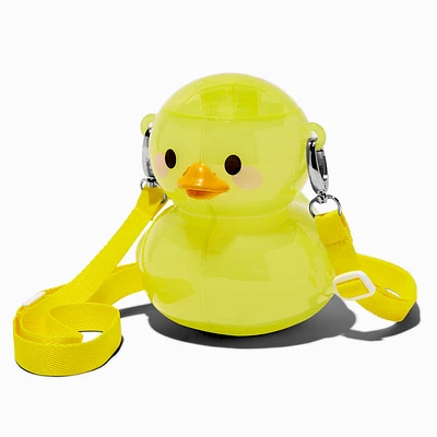 Yellow Duck Crossbody Water Bottle