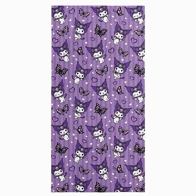 Kuromi® Cute Microfiber Beach Towel (ds)