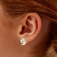 Glitter Unicorn Stud Earrings