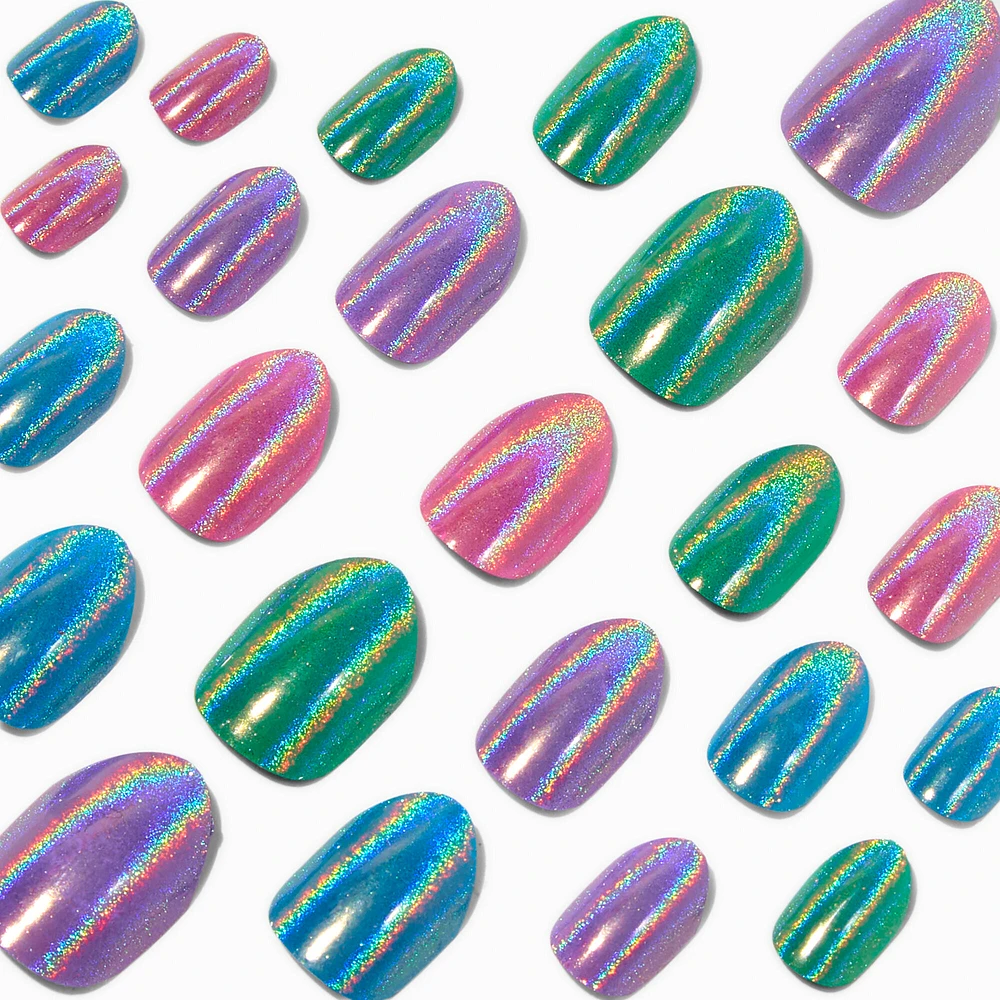 Sheen Queen Stiletto Press On Vegan Faux Nail Set - 24 Pack