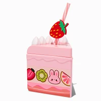 Strawberry Cake Slice Water Bottle