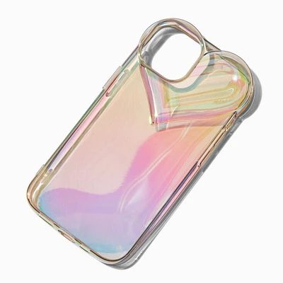 Holographic Hearts Protective Phone Case - Fits iPhone® 13/14/15