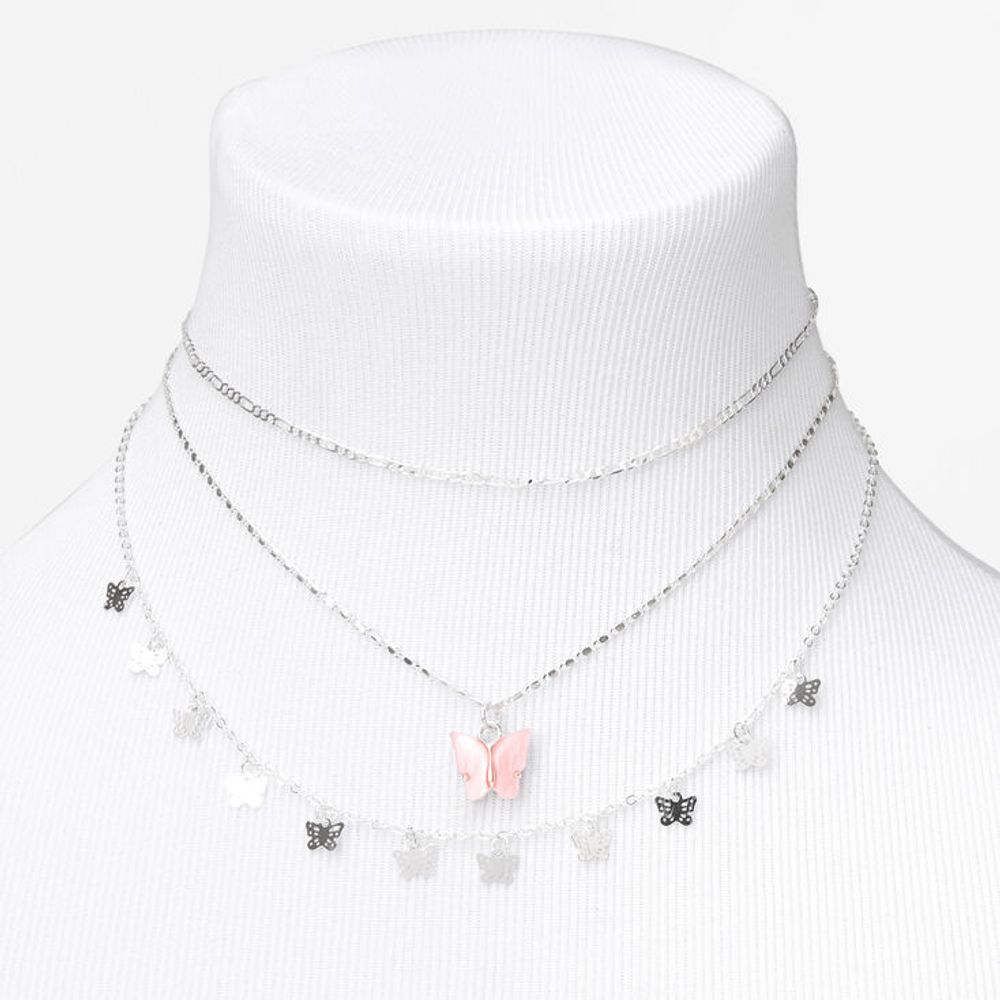 Stainless Steel Butterfly Pendant Short Single Choker Necklace - China  Necklace for Women and Bohemian Necklace price | Made-in-China.com