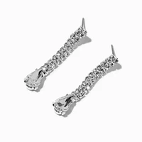 Silver-tone Chloe Rhinestone Jewelry Set - 2 Pack