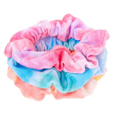 Claire's Club Small Tie Dye Hair Scrunchies - 3 Pack
