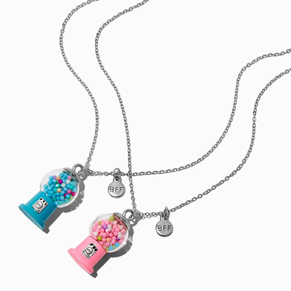 Best Friends Gumball Machine Pendant Necklaces - 2 Pack