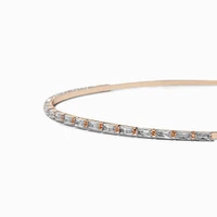 Rose Gold-tone Cubic Zirconia Headband