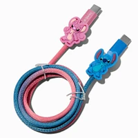 Disney Stitch Claire's Exclusive BFF USB-C Charging Cable