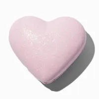 Pink Heart Bath Bomb - Strawberry