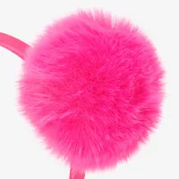 Pom Pom Ears Headband - Pink