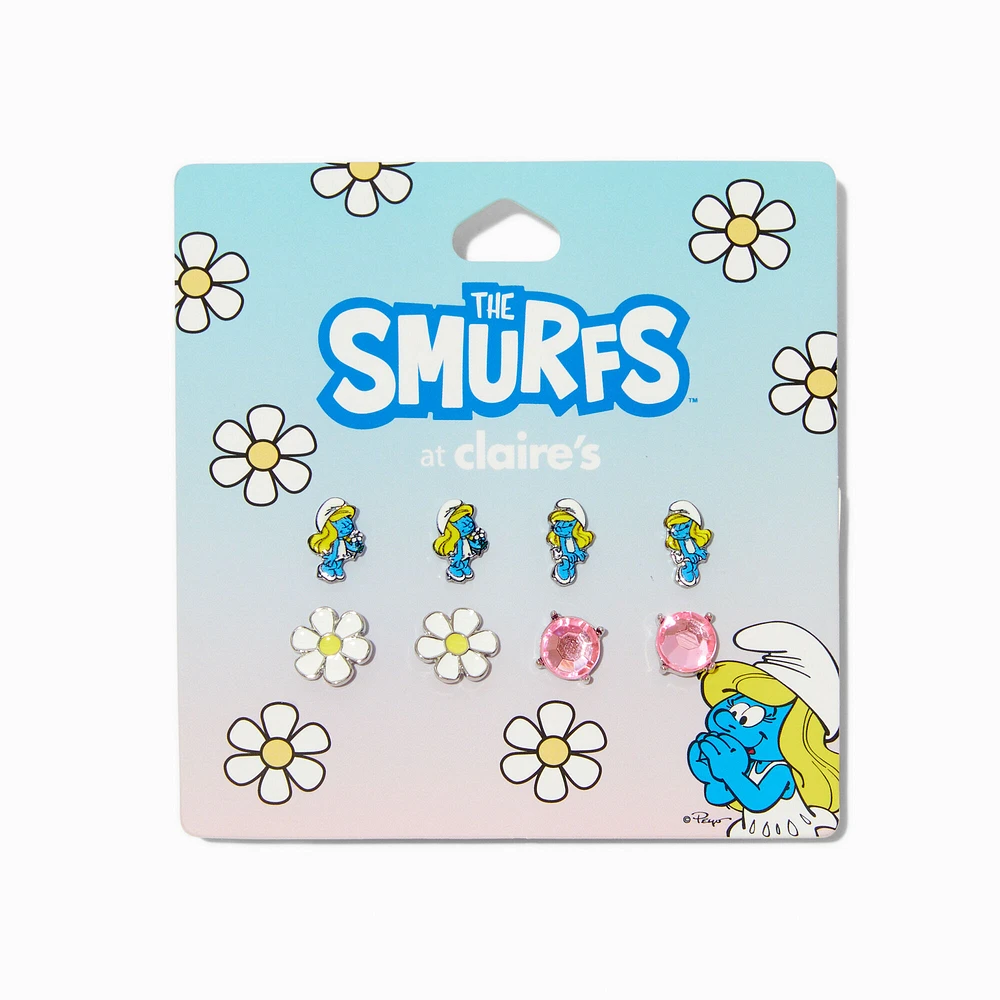 The Smurfs™ Claire's Exclusive Stud Earrings - 4 Pack